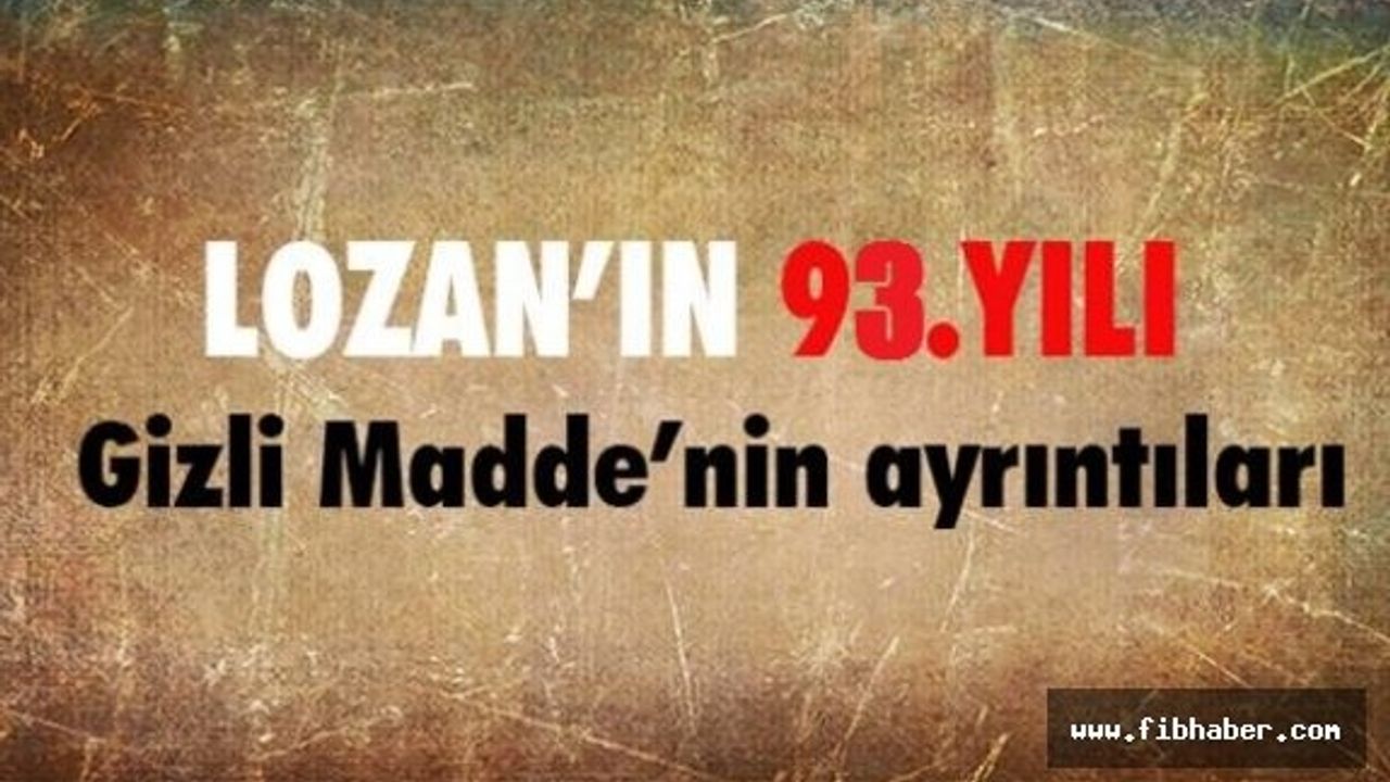 2023'e Doğru Lozan Antlaşması Bitecek mi ? İşte Türkiye Gerçekleri