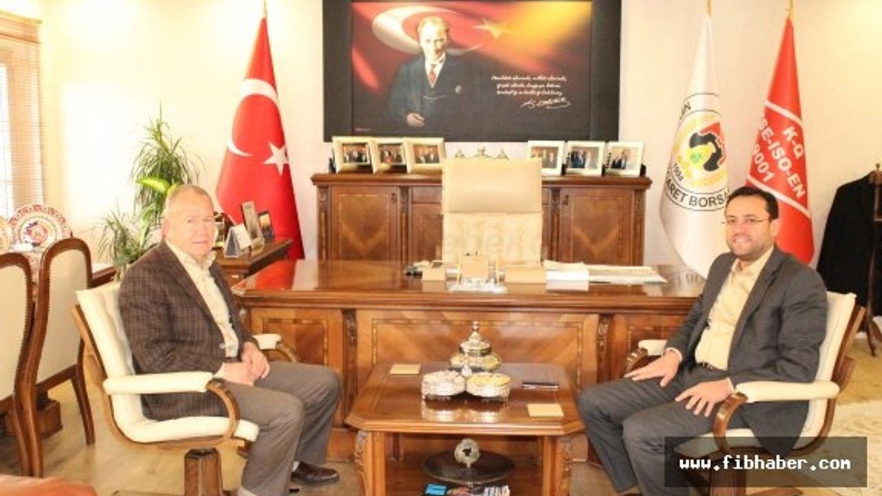 AK Parti Nevşehir Milletvekili Gizligider Ticaret Borsasını Ziyaret Etti