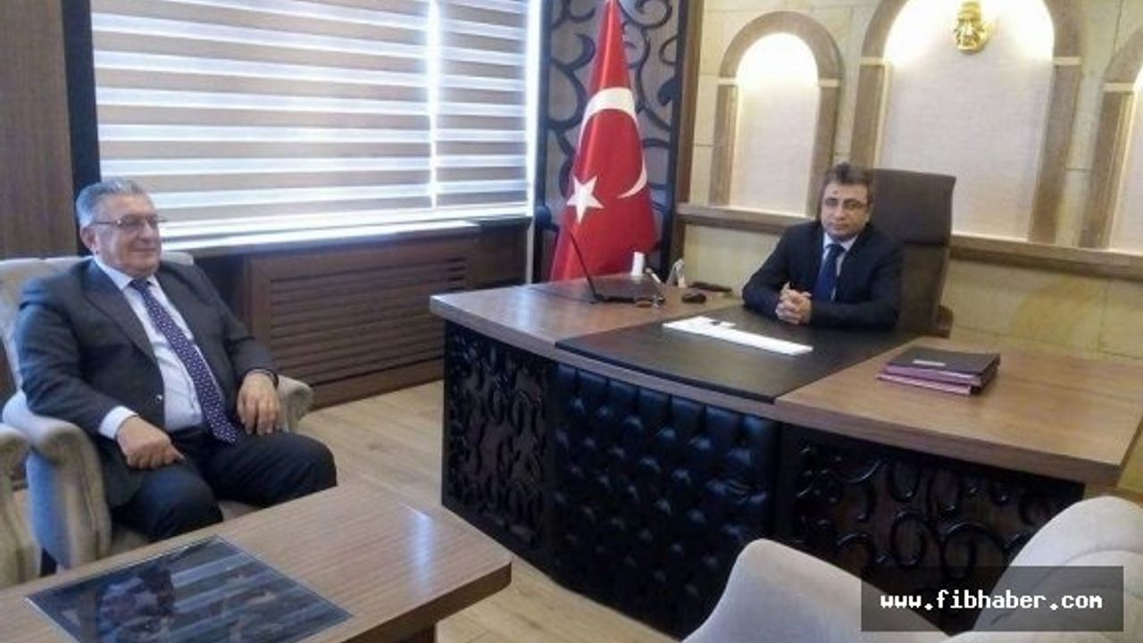 Başkan Balcı’dan Kaymakama hayırlı olsun ziyareti