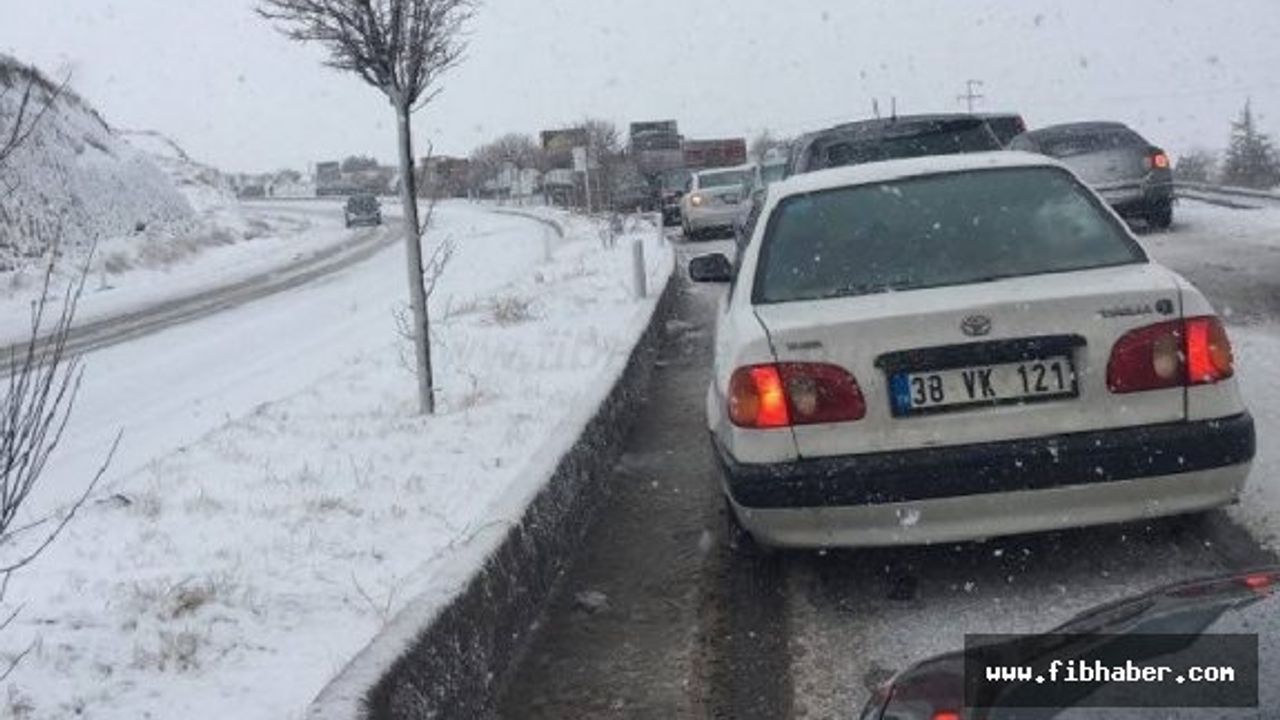 Nevşehir'de Ürgüp Yolu yeniden trafiğe açıldı