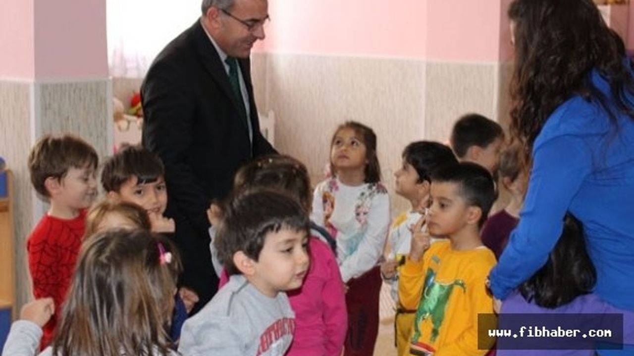 Milli Eğitim Müdürü Murat DEMİR 23 Nisan Ortaokulu ve 23 Nisan Anaokulu ´nu Ziyaret Etti