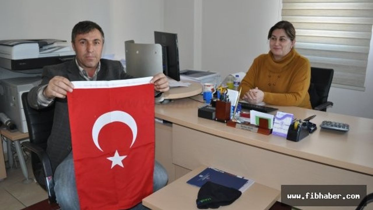 NESOB esnafı bayraklandırmaya devam ediyor