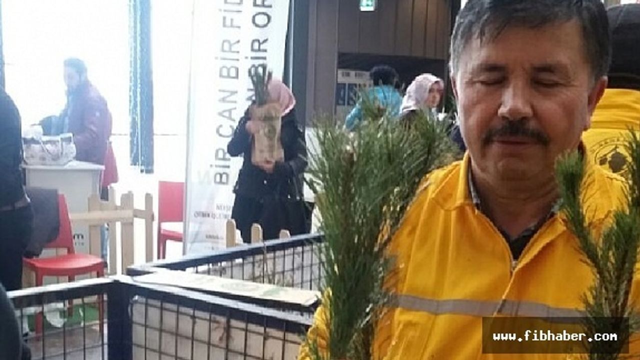 Nevşehir'de Yeni Yıla Ağaç Keserek Değil Fidan Dikerek Girilir!
