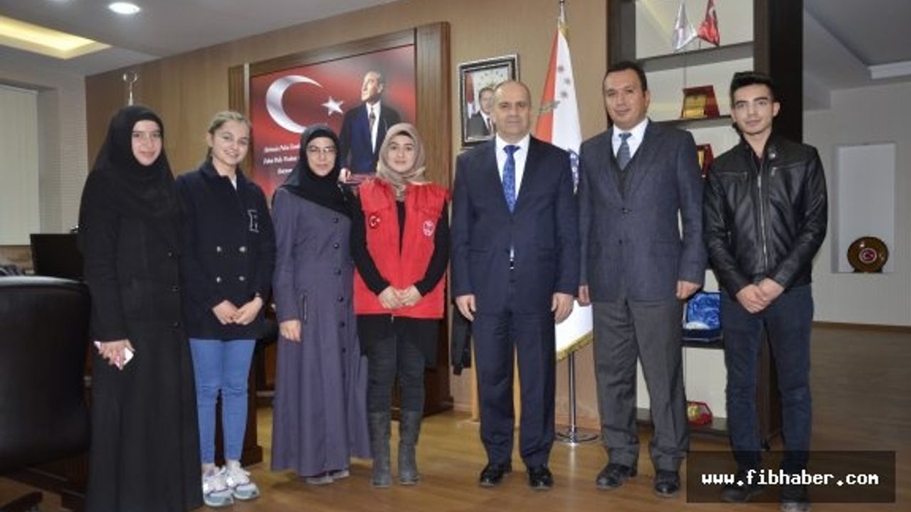 Nevşehir Gençlik Merkezinden Polisimin Yanındayım Ziyareti