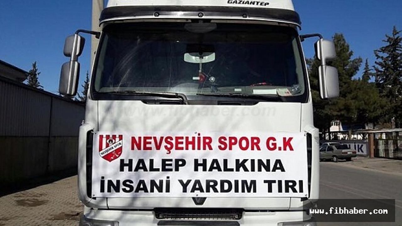 Nevşehirspor'dan Tüm Dünya'ya İnsanlık Dersi !