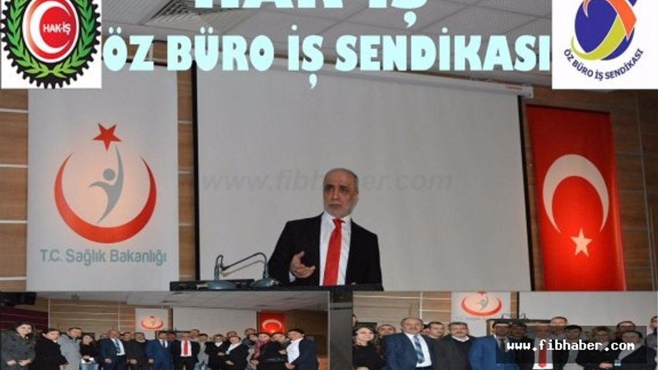 Öz Büro İş Sendikası Genel Başkanı Nevşehir’de