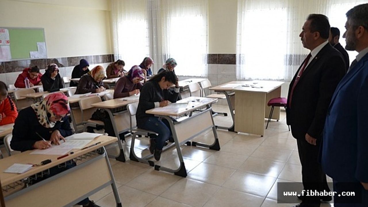 2017 Yılı Sağlık Personeli Hac Sınavı Nevşehir’de Yapıldı