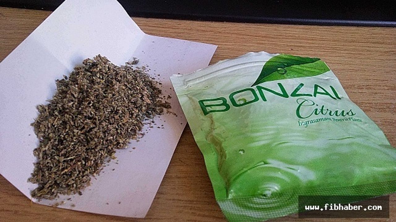 Nevşehir'de Sentetik Kannabionid ( Bonzai ) Ele Geçirildi