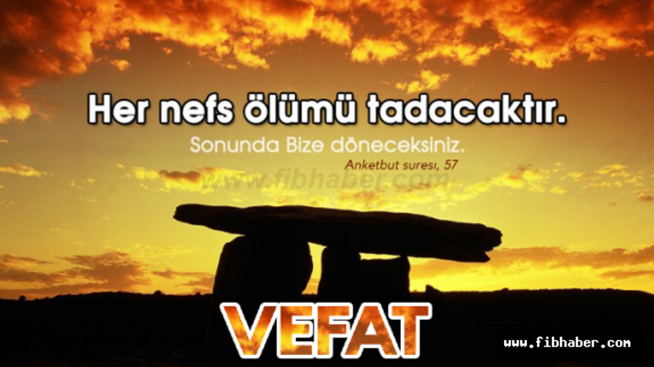 Öğretmen Fatih Selim ŞİŞMAN'ın Babası Vefat Etti