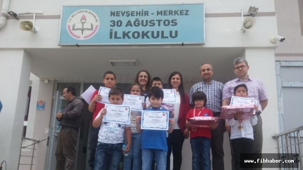 30 Ağustos İlkokulunda Akıl Oyunları Turnuvası