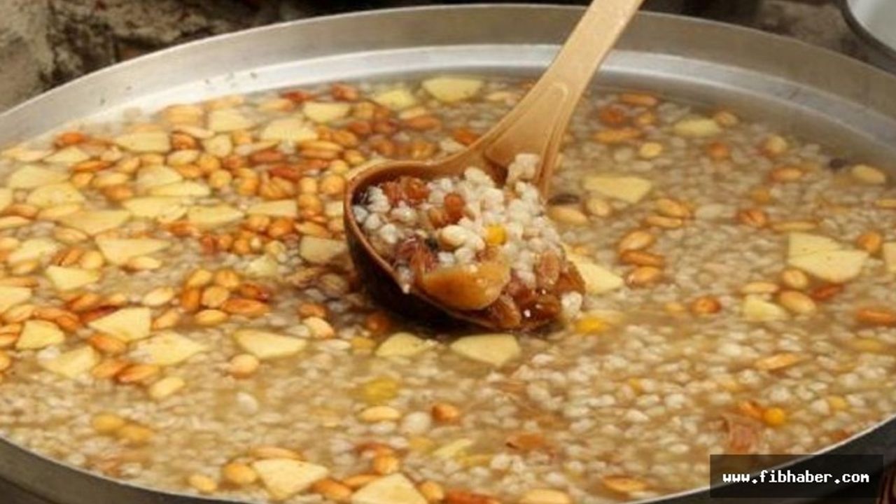 Nevşehir'de Aşure kazanları kaynıyor