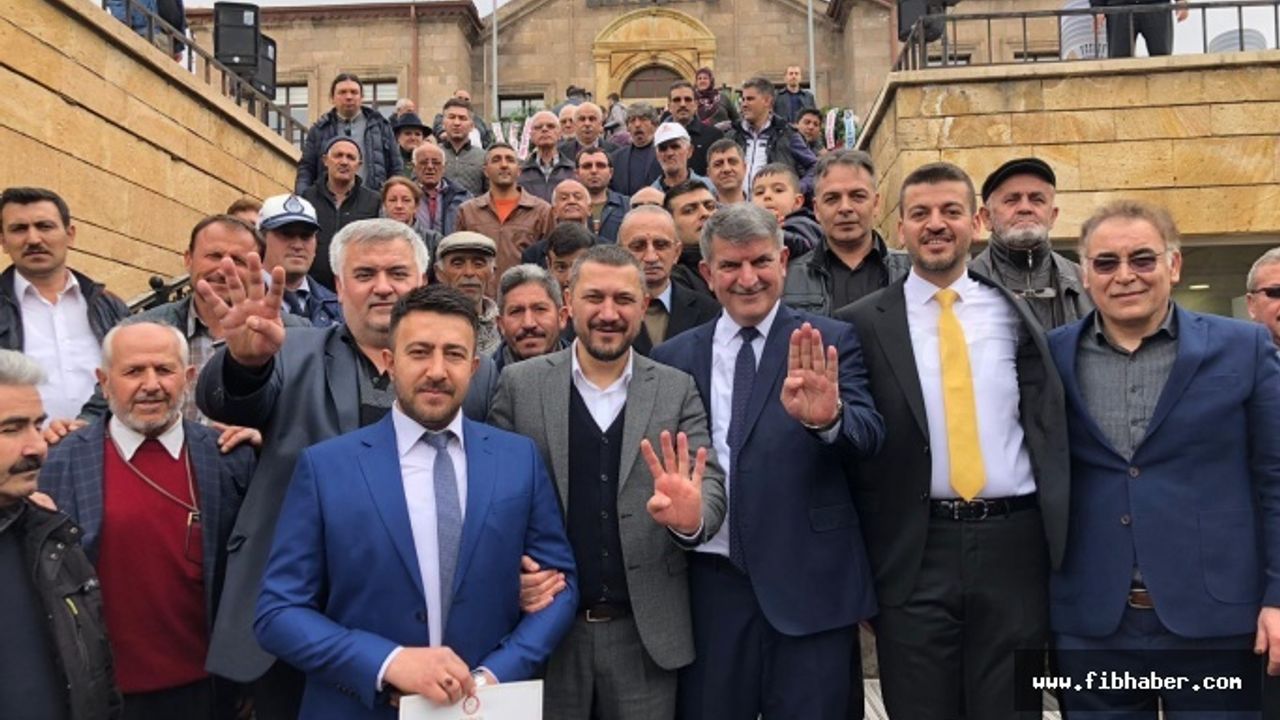 Ürgüp Belediyesi'nde devir teslim töreni yapıldı