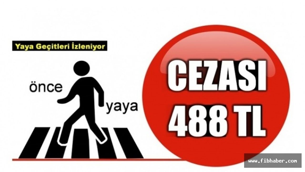 Nevşehir'de Yaya Önceliği Denetimi: 49 Sürücüye cezai işlem ...