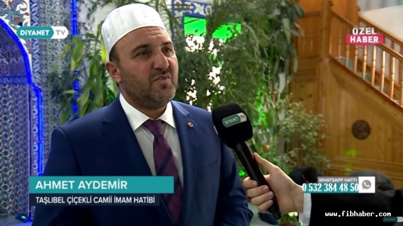 Diyanet'ten Nevşehirli Ahmet Aydemir'e İyilik Ödülü