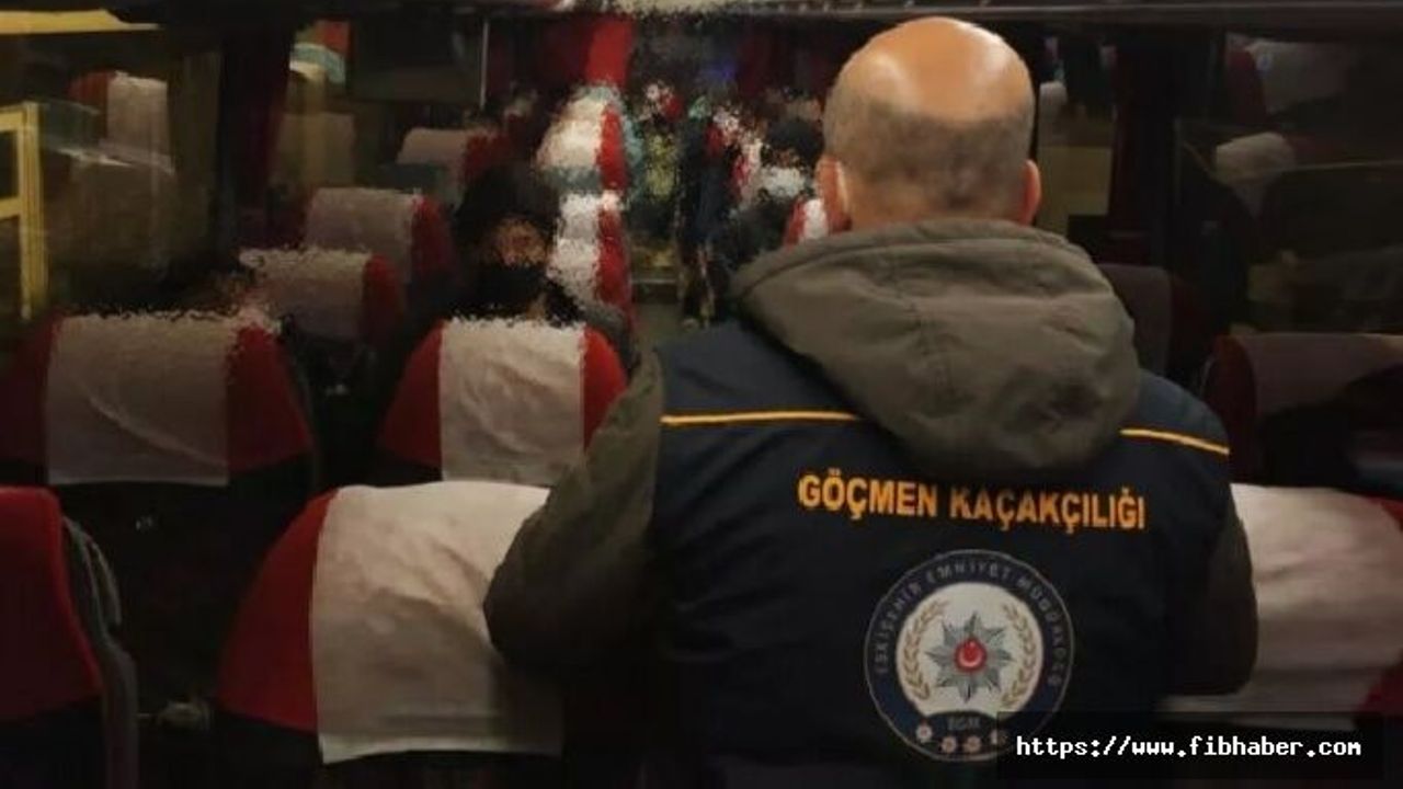 Nevşehir'de 2020 yılında 105 kaçak göçmen yakalandı