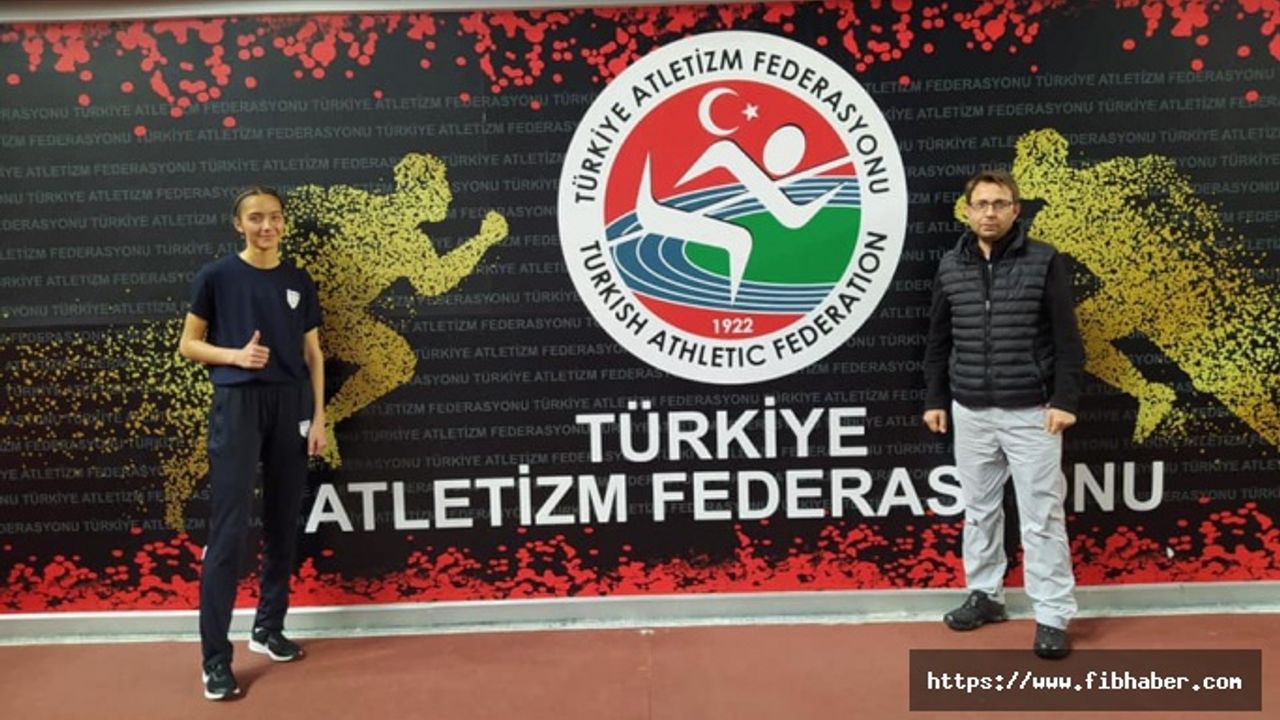 Nevşehirli Atlet Aleyna Sürücü TOHM barajını geçti ...