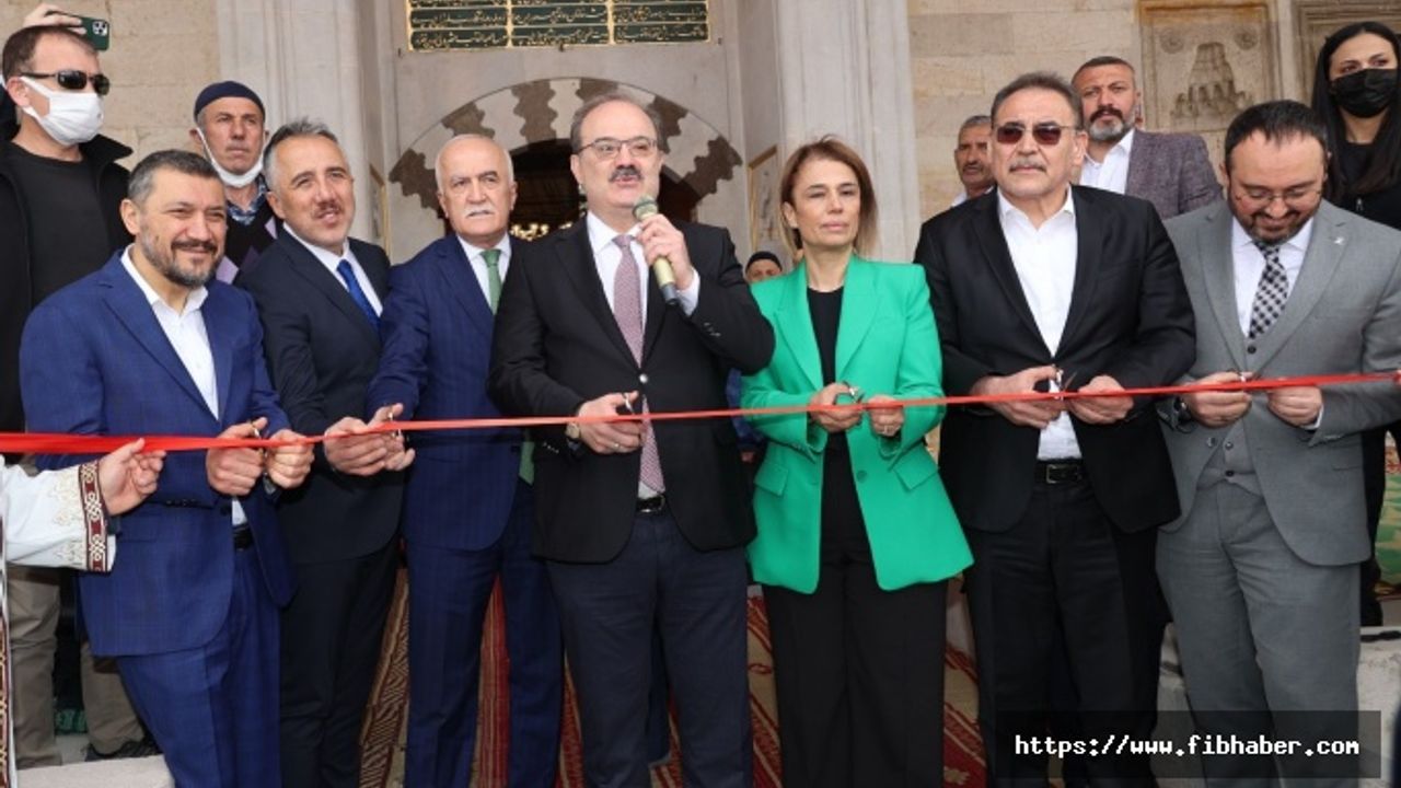 Nevşehir'de tarihi Kurşunlu Camii yeniden ibadete açıldı