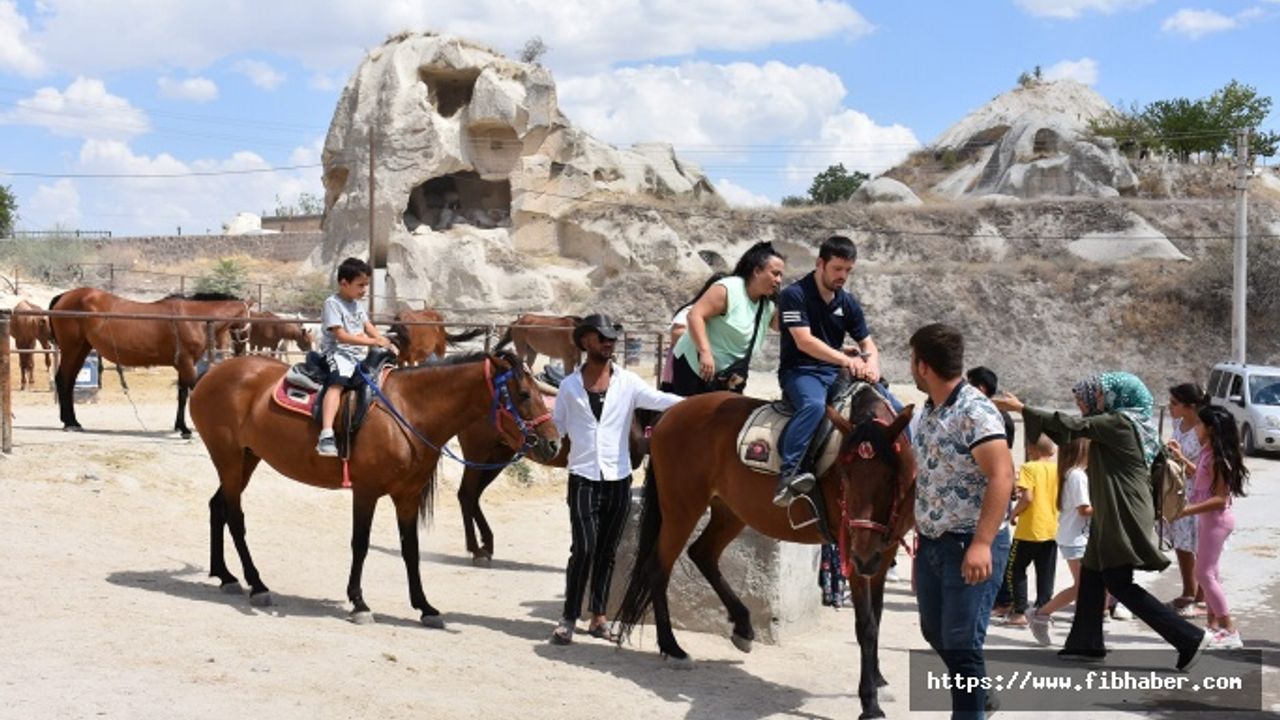 Göreme Belediyesi Kayseri'den gelen özel öğrencileri ağırladı