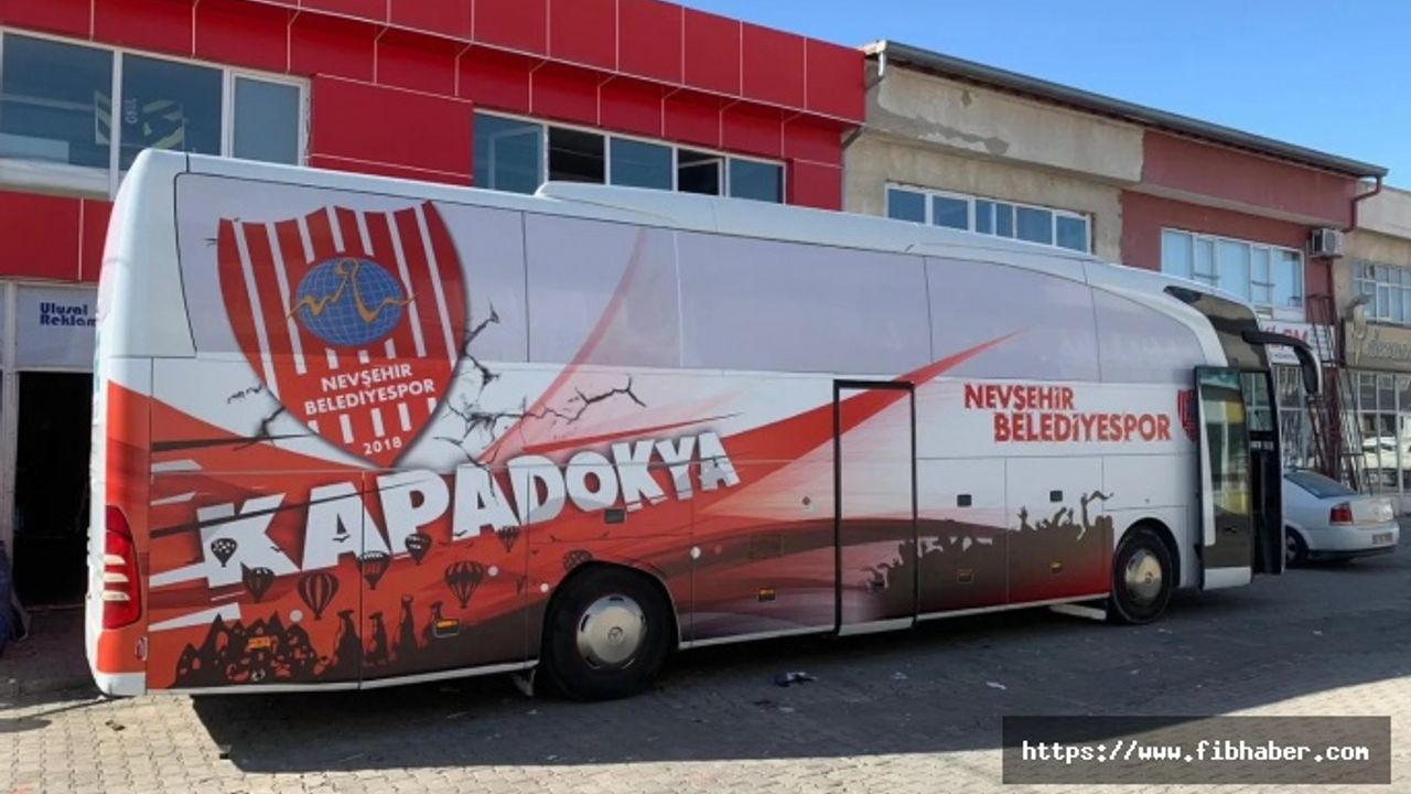 Nevşehir Belediyespor’un yeni takım otobüsü hazır...