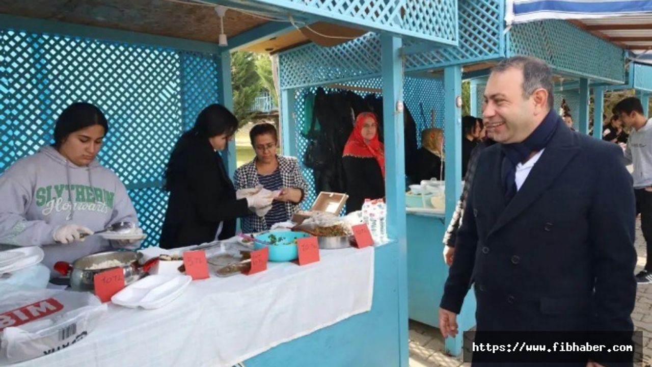 Avanos Belediye Başkanı İbaş, kermese katıldı