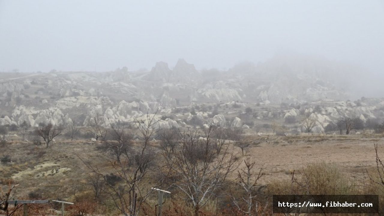 Kapadokya'da sis nedeniyle balon turları ertelendi