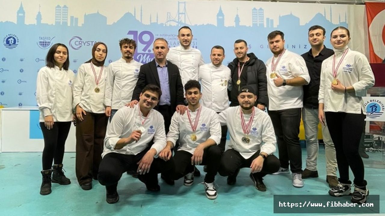 KÜN, 19. Uluslararası İstanbul Gastronomi Festivali’nde madalyaya doydu