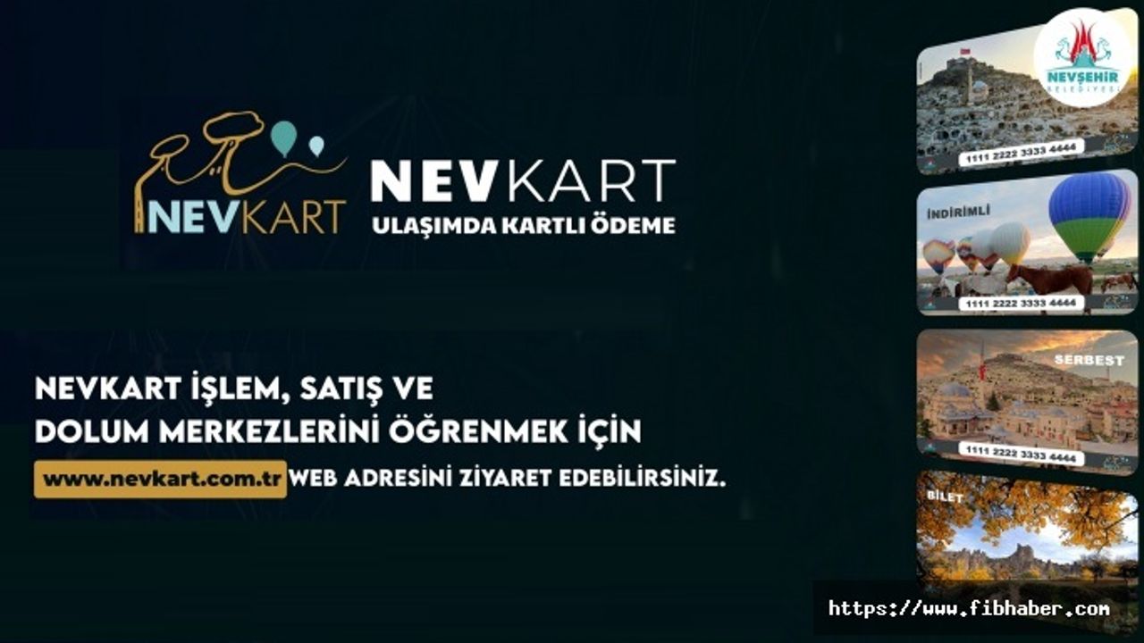 Nevşehirliler Ulaşımda Kartlı Ödeme Sistemini Sevdi