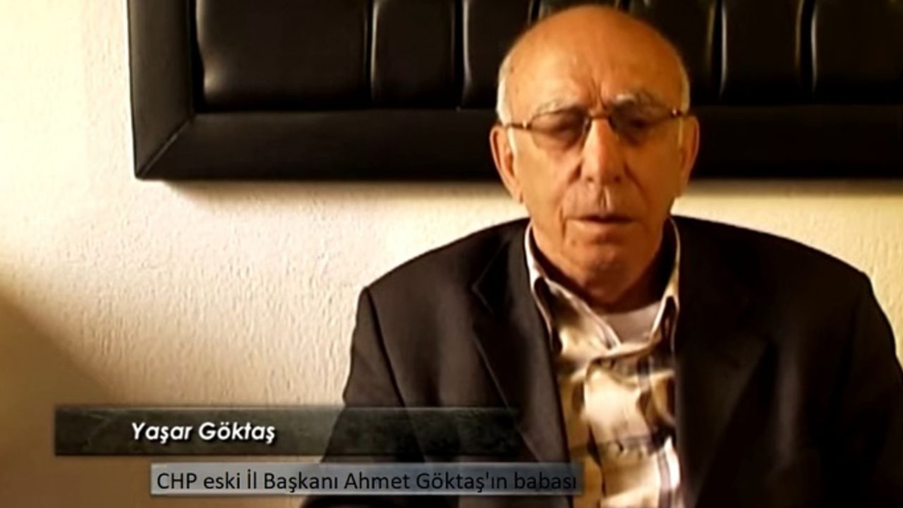 CHP eski Nevşehir İl Başkanı Yaşar Göktaş'ın babası vefat etti