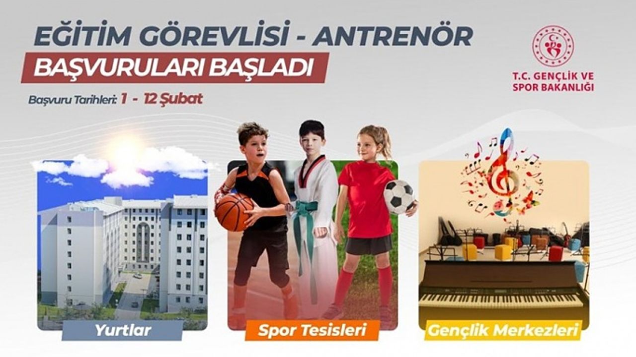 Nevşehir'de “Eğitim Görevlisi (Antrenör)” başvuruları başladı