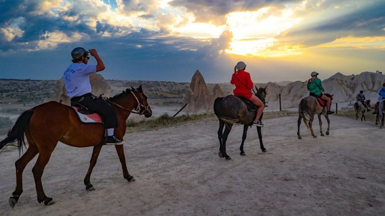 Kapadokya'da turist sayısında tüm zamanların rekoru kırıldı