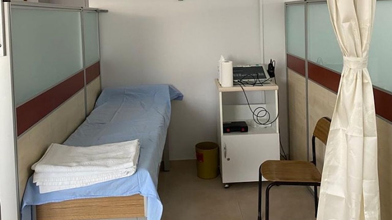 Nevşehir Devlet Hastanesi'nde fizik tedavi servisi ve tedavi ünitesi