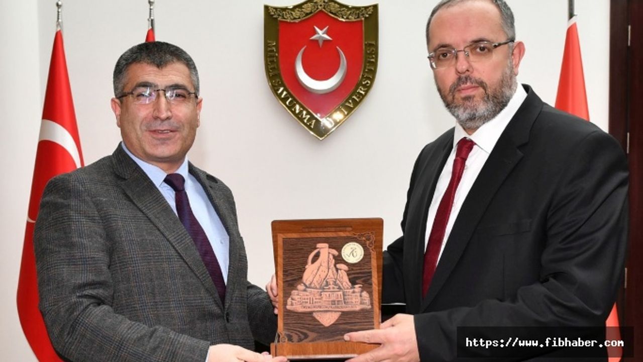 NEVÜ Rektörü Aktekin’den MSÜ Rektörü Afyoncu’ya Ziyaret