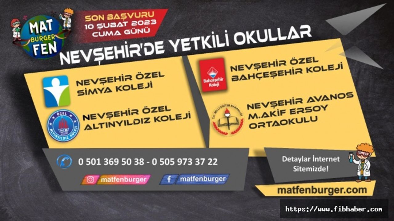 Ödüllü Sınav Nevşehir’de