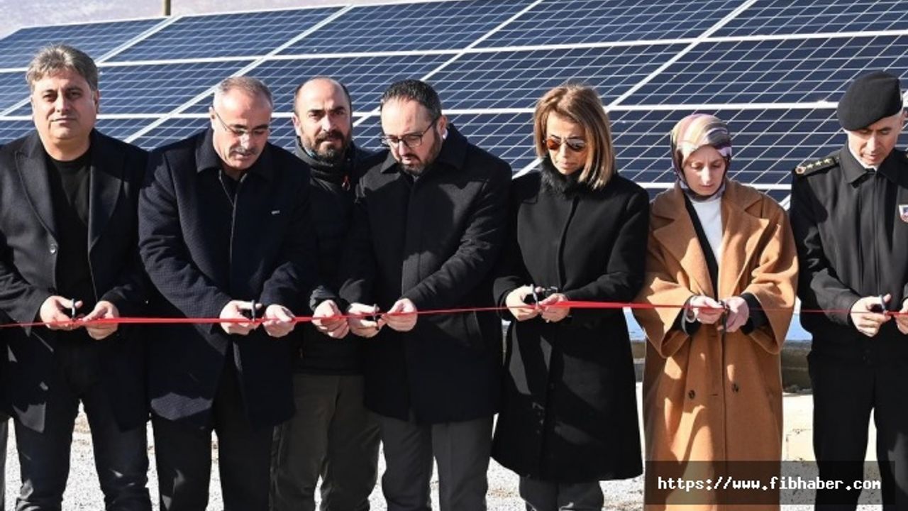 Nevşehir'in Çakıllı köyünde GES açılışı yapıldı