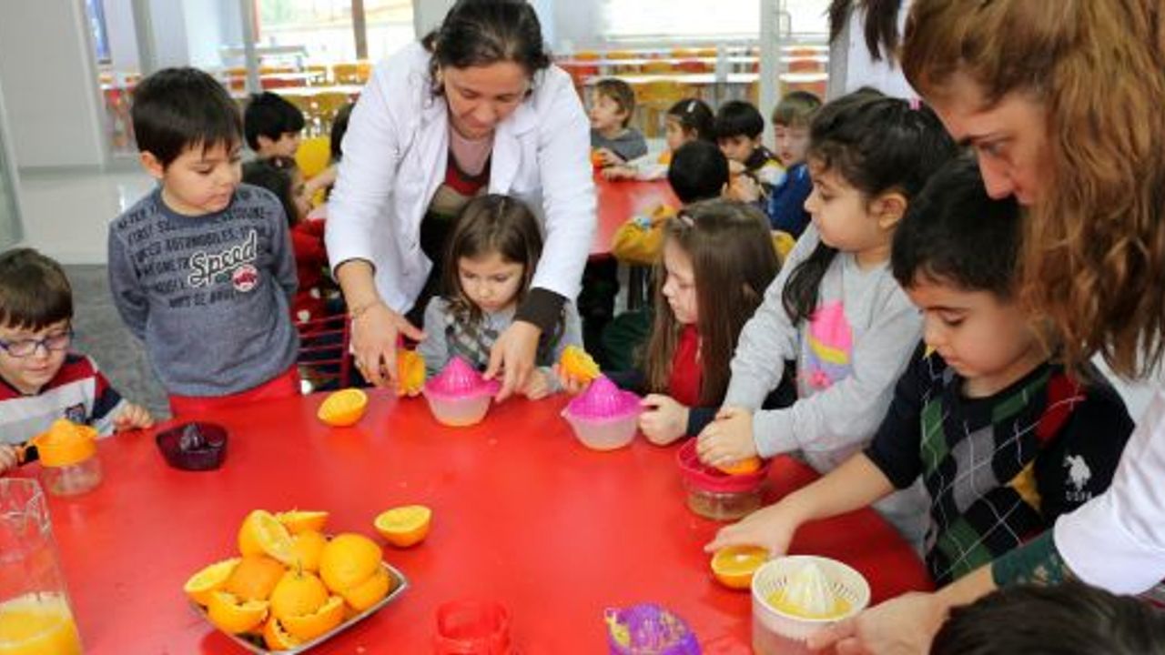 Altıntıldız Kreş ve Anaokulu Öğrencileri Gribe Karşı Önlemlerini Aldılar