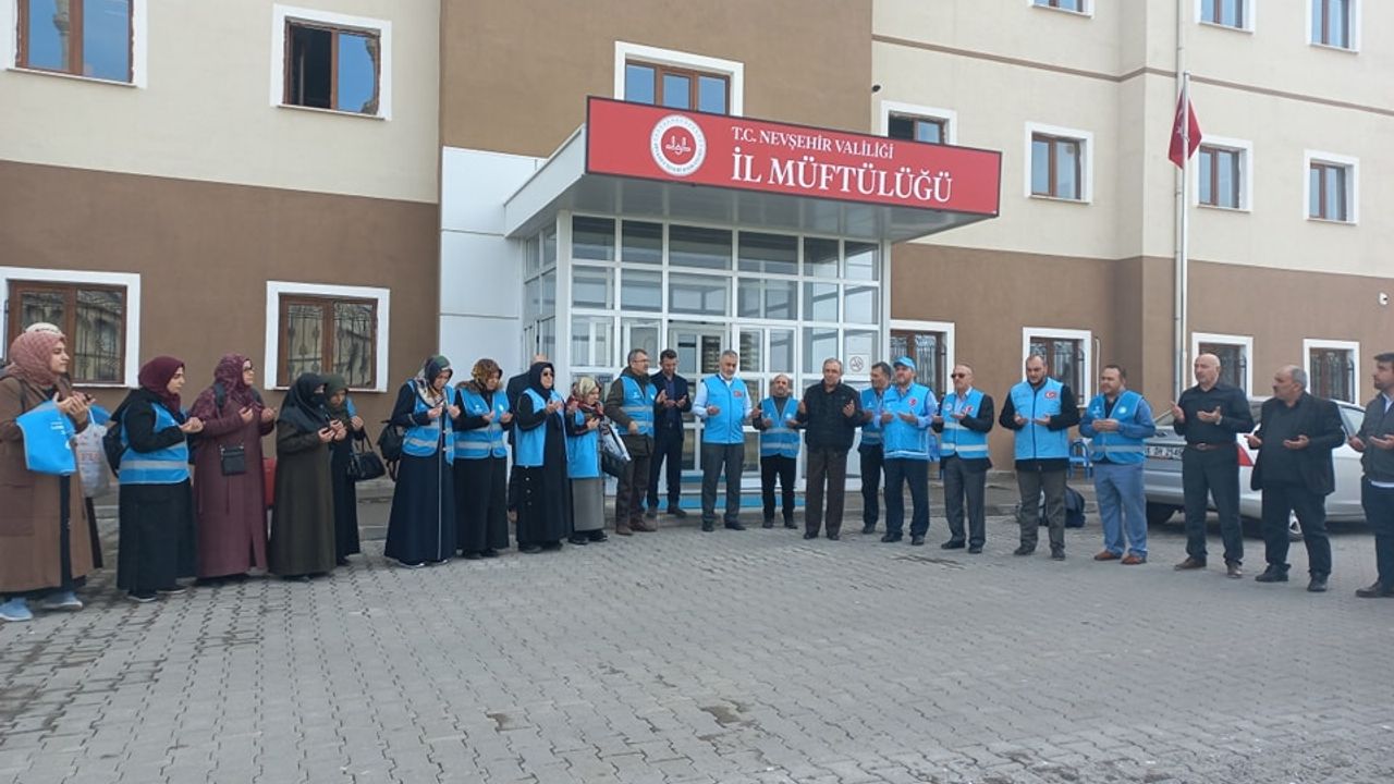 Nevşehir Müftülükten deprem bölgesindekilere manevi destek