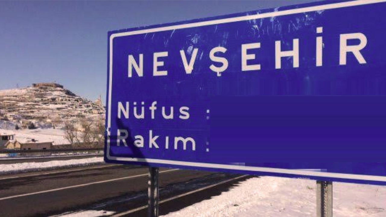 TÜİK açıkladı: İşte 2023 Yılı Nevşehir Nüfusu