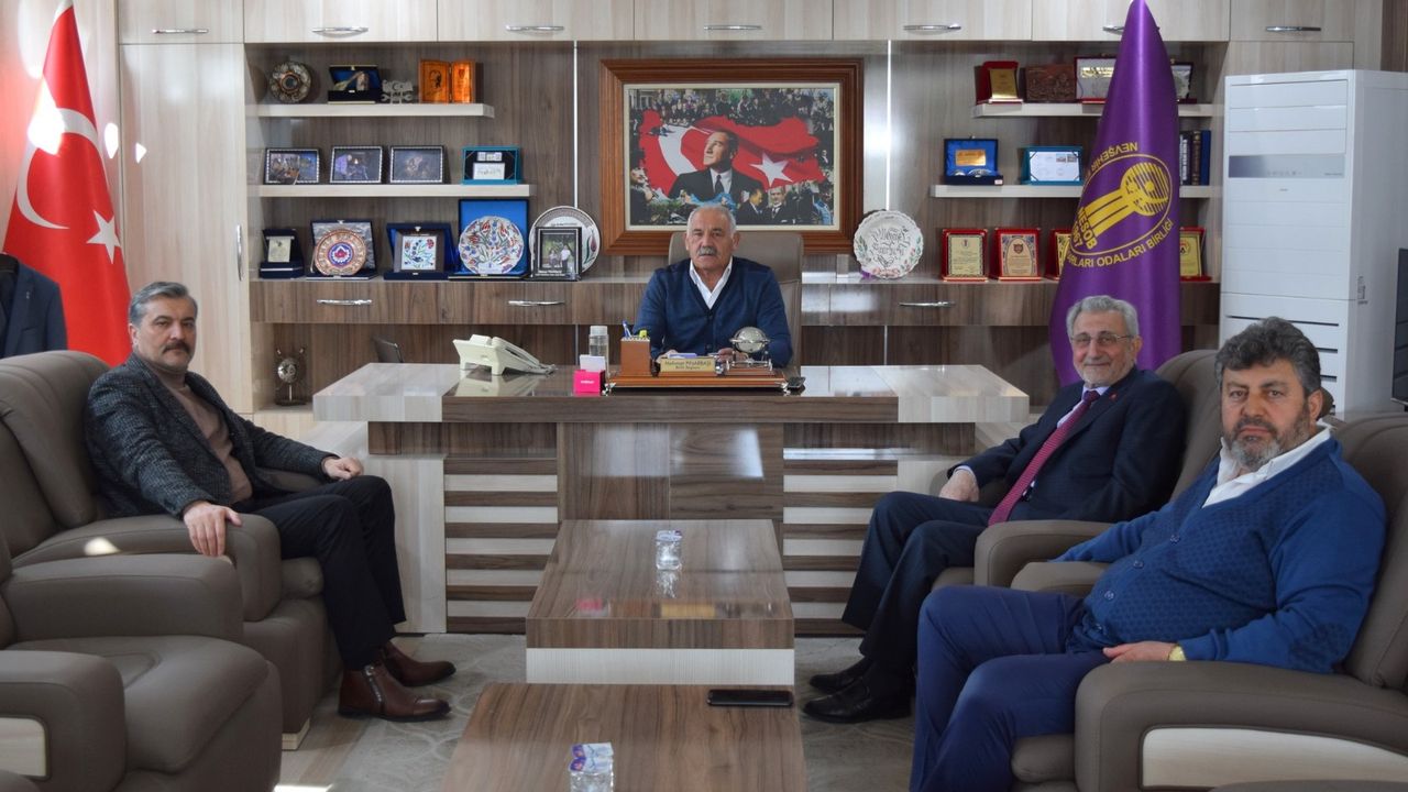 MHP Nevşehir İl Başkanı Doğu Pınarbaşı'nı Ziyaret Etti