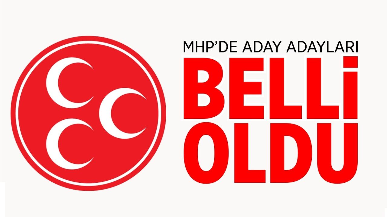 MHP'de başvuru süreci bitti! İşte MHP Nevşehir milletvekili aday adayı tam listesi...