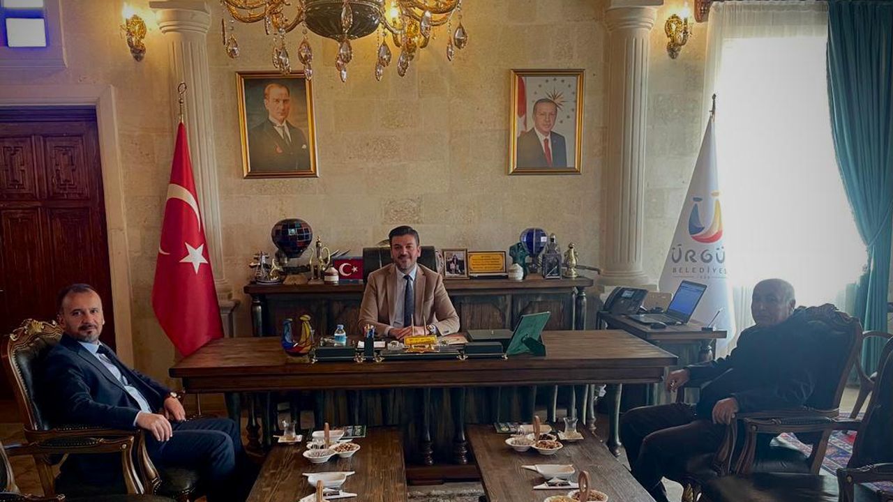 Nevşehir Milletvekili A. Adayı Yücel'den Başkan Aktürk'e Ziyaret