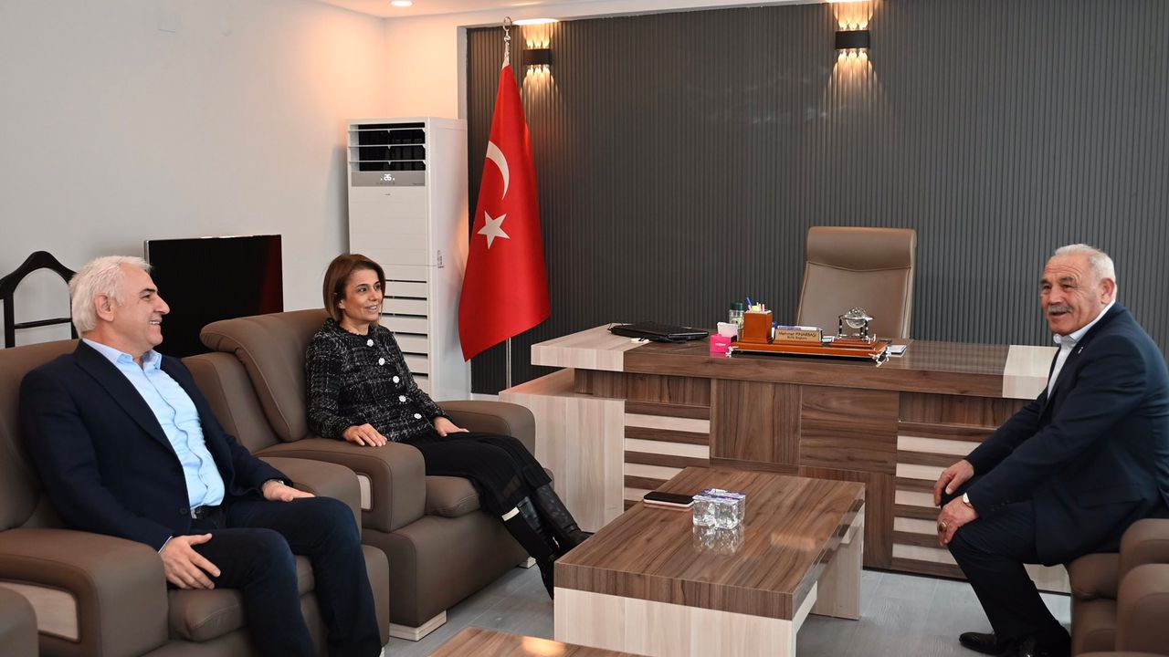 Vali Becel'den Pınarbaşı'na Teşekkür Ziyareti