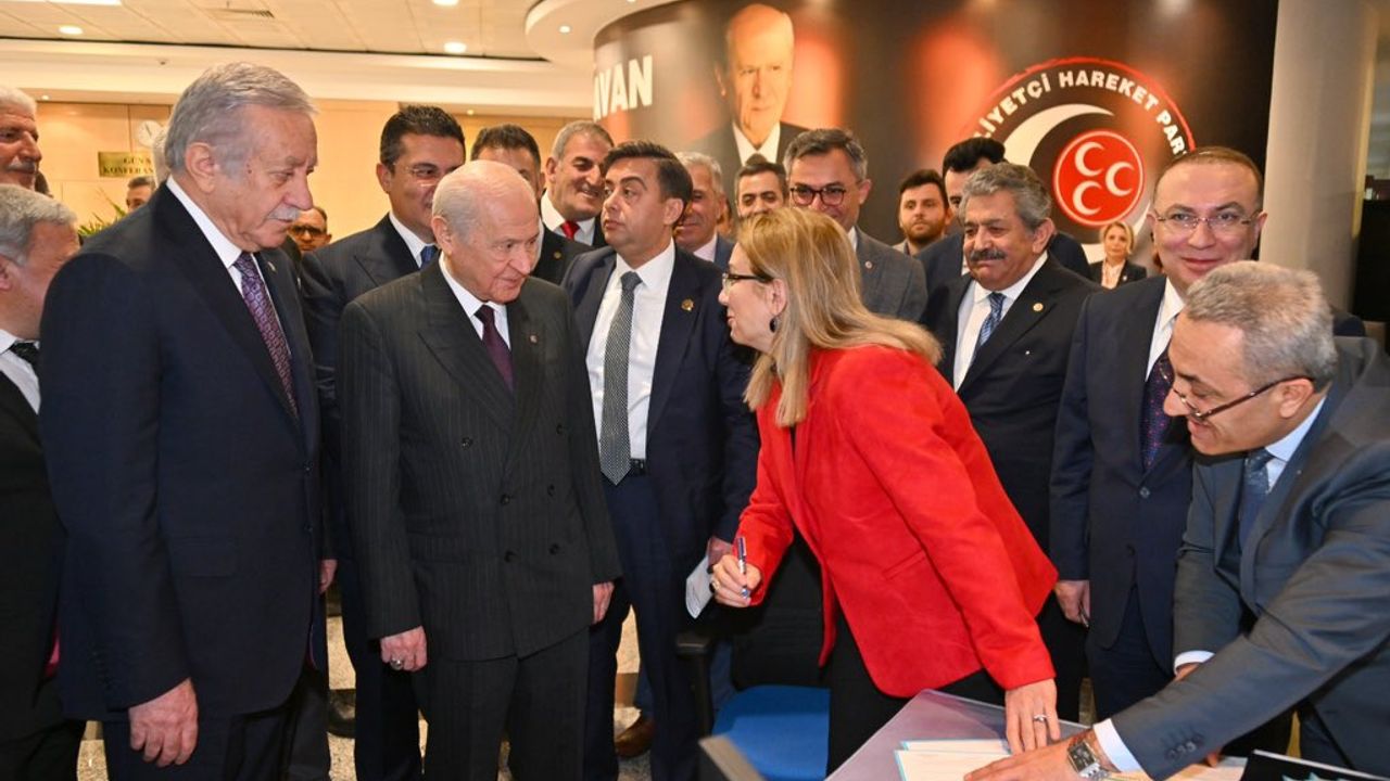 MHP Genel Başkan Yardımcısı Filiz Kılıç adaylık başvurusunu yaptı