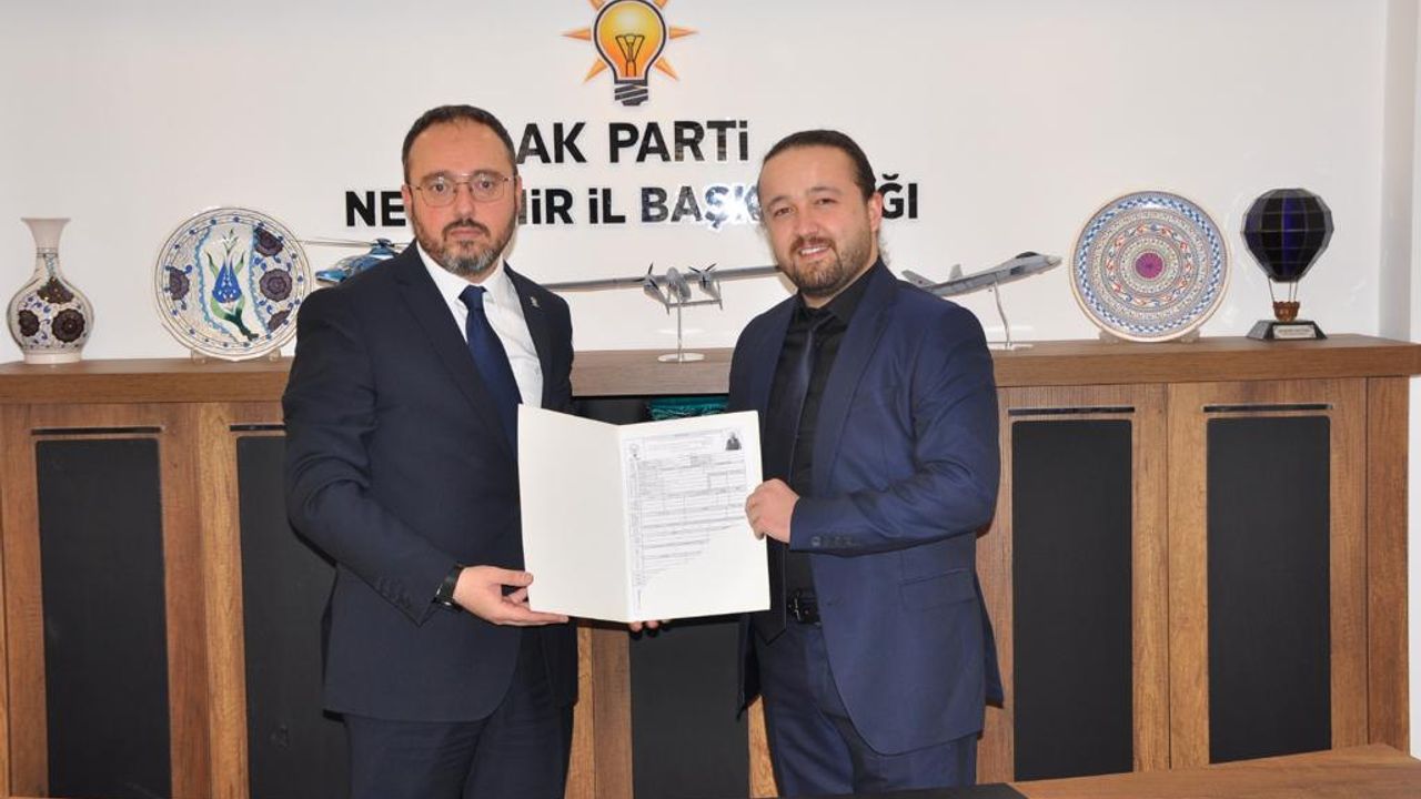 Psikolog Alper Korkmaz AK Parti'den Nevşehir aday adayı oldu!