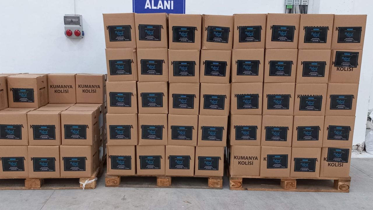 NESİAD Ramazan ayı için 785 paket gıda yardımı yaptı