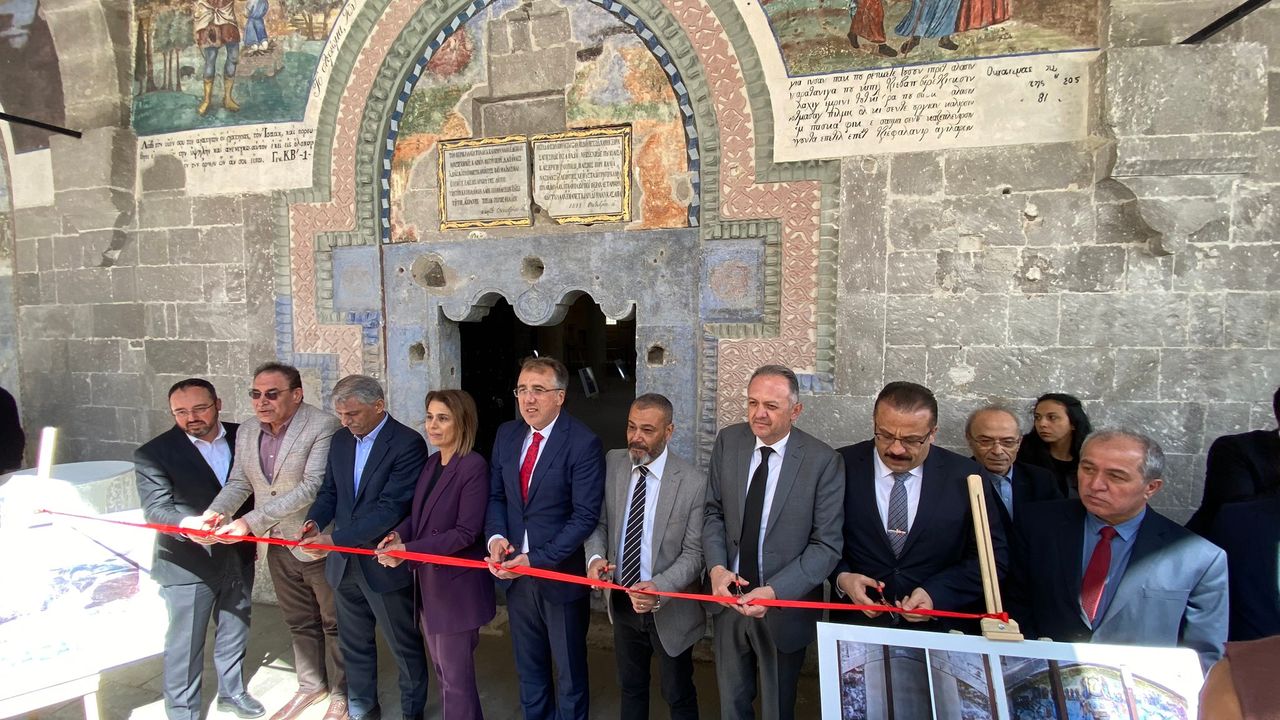 Nevşehir'de restore edilen Meryem Ana Kilisesi açıldı