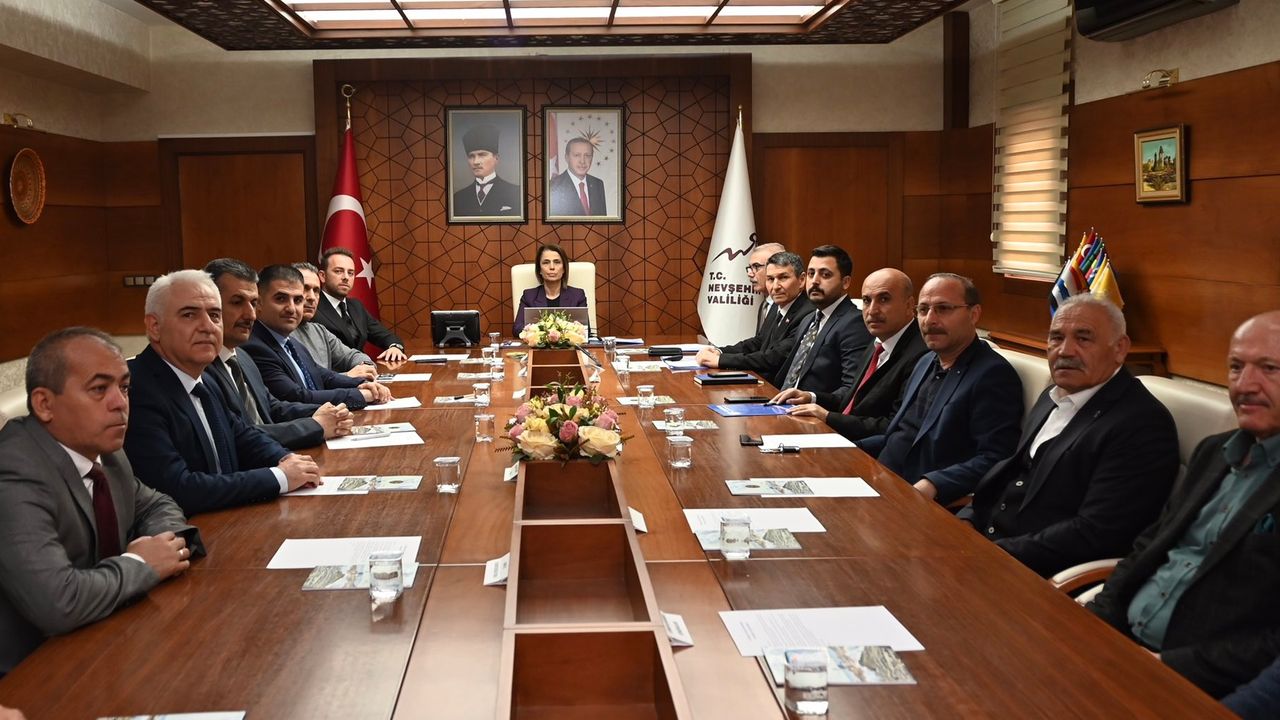 Nevşehir İl istihdam ve mesleki eğitim kurulu toplantısı yapıldı