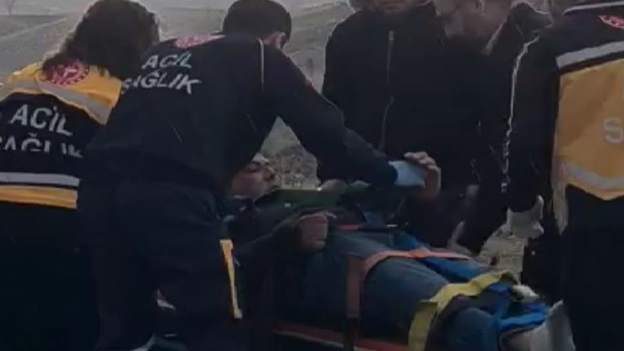 Nevşehir'de kamyon ile motosiklet çarpıştı: 1 yaralı