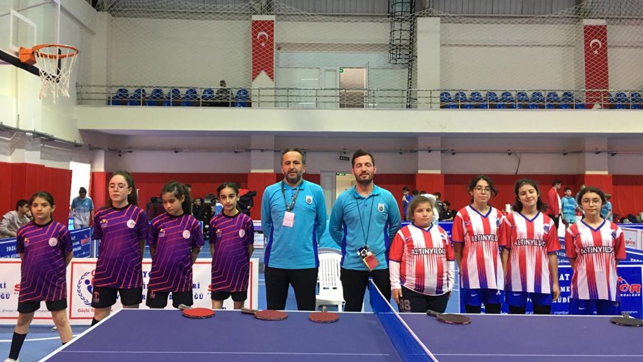 Altınyıldız Koleji Öğrencileri Masa Tenisi Bölge Turnuvalarında Nevşehir’i Temsil Etti