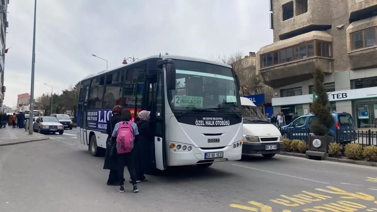 Nevşehir'de Özel Halk Otobüslerindeki Düzenlemeler Memnuniyeti Arttırdı