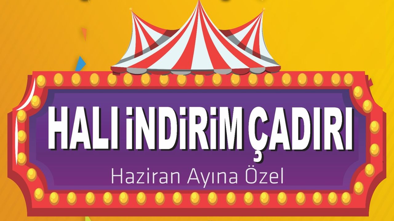 Halı İndirim Çadırı Nevşehir'de Açılıyor ‼️